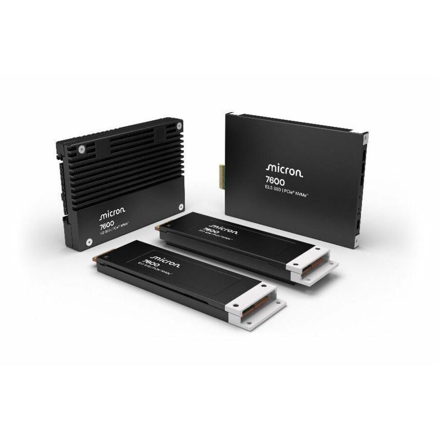 Micron 7600 MAX 3.20 TB Solid State Drive - 2.5" Internal - U.2 (PCI Express NVMe 5.0 x4) - Mixed Use - TAA Compliant