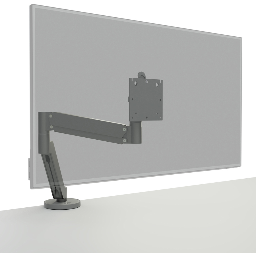 Chief Koncis Single Monitor Arm Desk Mount - Monitor Mount - For 10-32 Inch Monitors - Silver