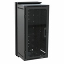 Middle Atlantic DWR Series 24RU Pivoting Wall Rack - 17in Depth - Black