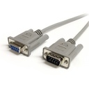 StarTech 25 ft Straight Through Serial Cable - DB9 M/F - Serial cable - DB-9 (M) - DB-9 (F) - 7.6 m