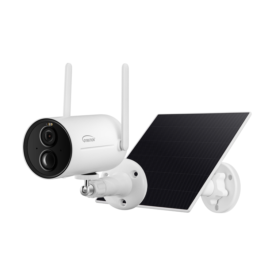 Gyration Cyberview Cyberview 3010 3 Megapixel Indoor/Outdoor Network Camera - Color - Bullet - White