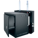 Middle Atlantic EWS Series 12RU Pivoting Wall Rack with Front Door - 17in Depth