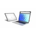 MAXCases Extreme Shell-F TOP ONLY Chromebook Case for Dell Pro Plus 13" 2:1 Convertible (Windows/PB 13255) (Grey)