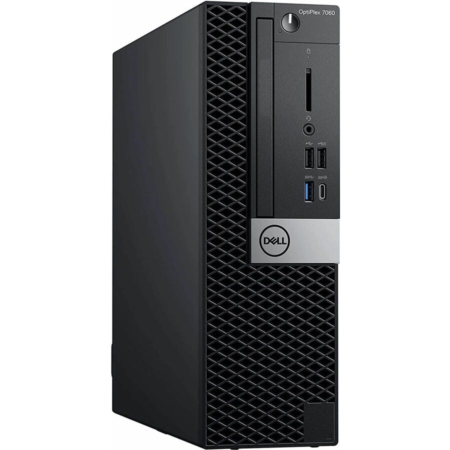Joy Systems - Dell OptiPlex 7000 7060 Desktop Computer - Intel Core i7 8th Gen i7-8700 - 16 GB - 256 GB PCI Express NVMe SSD - Small Form Factor - Refurbished