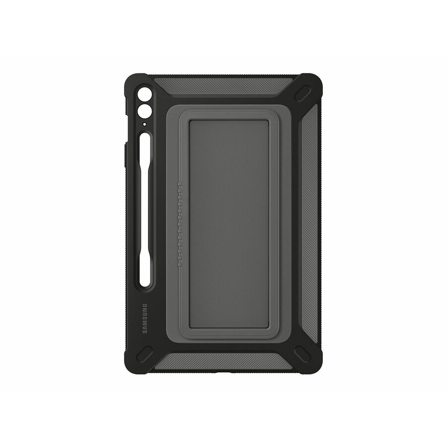 Samsung Rugged Carrying Case Samsung Galaxy Tab S9 FE+ Tablet, Stylus - Black