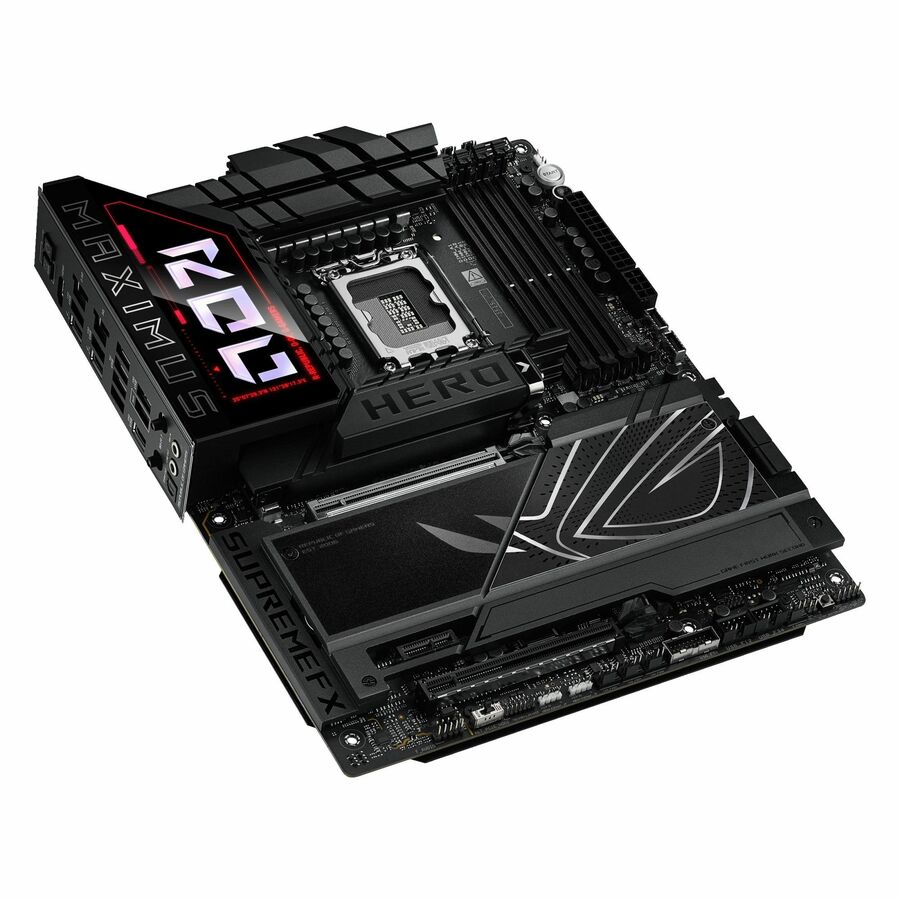 Asus ROG MAXIMUS Z890 HERO Gaming Desktop Motherboard - Intel Z890 Chipset - Socket LGA-1851 - ATX