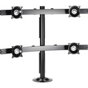 Chief KTG445B Widescreen Quad Monitor Grommet Mount