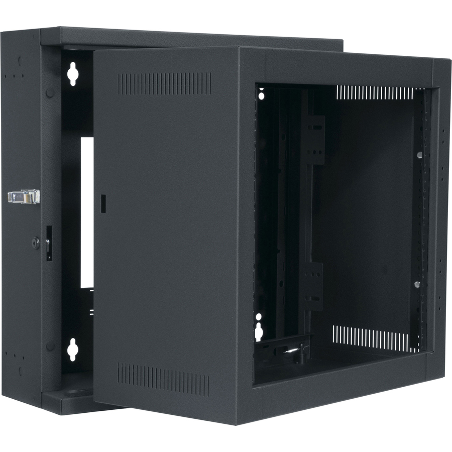 Middle Atlantic EWR 12RU Pivoting Wall Mount Enclosure - No Front Door - 22in Depth Wall Mount Rack - TAA Compliant