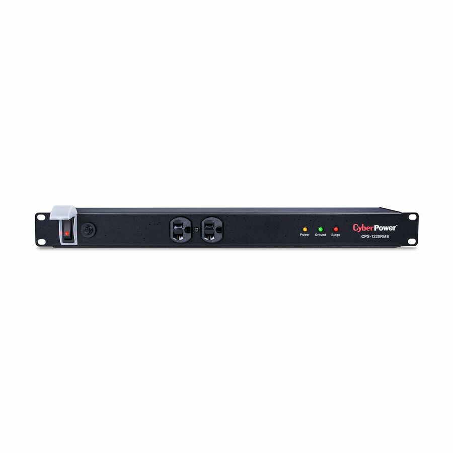 CyberPower CPS1220RMS Rackbar 12 - Outlet Surge Protector with 1800 J Surge Suppression