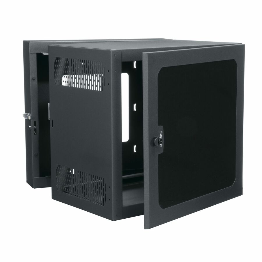 Middle Atlantic CWR 12RU Wall Mount Rack - Swinging Wall Mount Rack - Plexi Door - 26in Depth - TAA Compliant