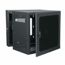 Middle Atlantic CWR 12RU Wall Mount Rack - Swinging Wall Mount Rack - Plexi Door - 26in Depth - TAA Compliant