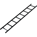 Middle Atlantic 6ft Cable Ladder - 18in Width - TAA Compliant