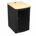 Middle Atlantic BGR Series 25RU Rolling Presentation Rack with Kensington Middle Atlanticle Top - 31.35in Depth