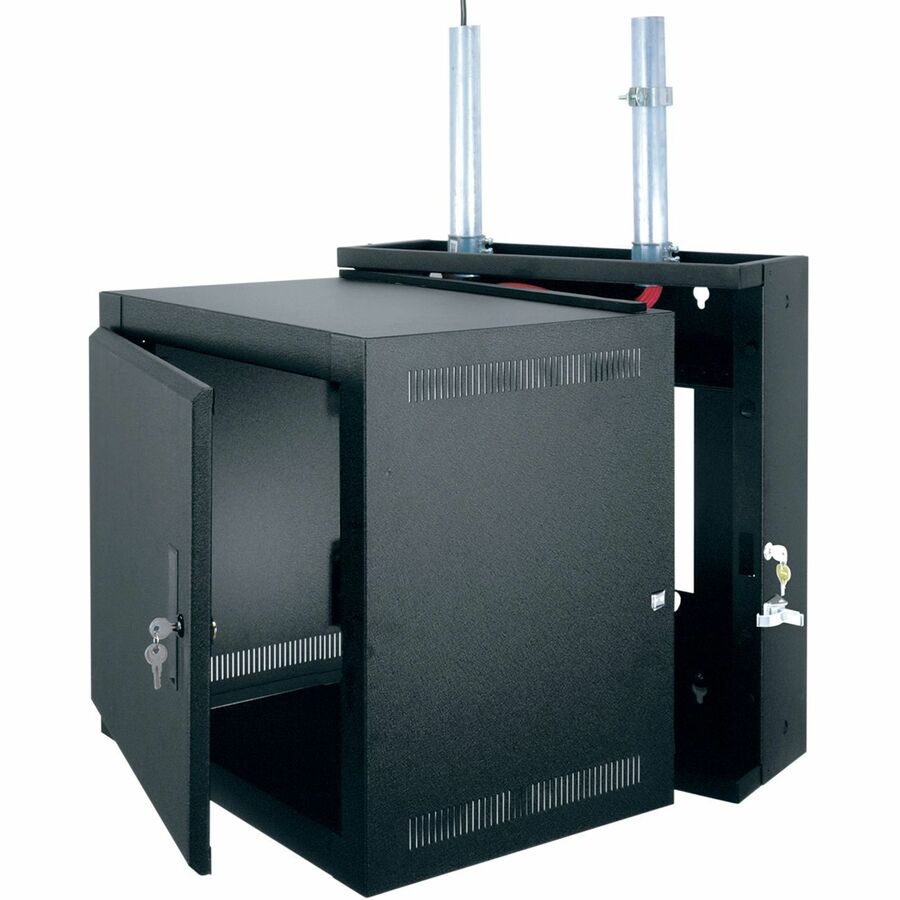 Middle Atlantic EWR Series 10RU Pivoting Wall Mounted Enclosure - 17in Depth Wall Mounted Rack