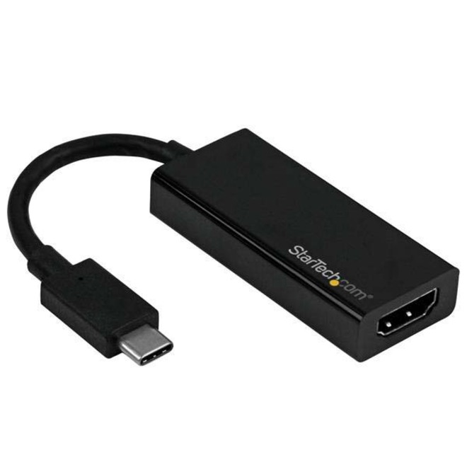 StarTech USB C to HDMI Adapter - 4K 60Hz - Thunderbolt 3 Compatible - USB-C Adapter - USB Type C to HDMI Dongle Converter