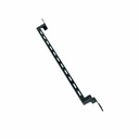 Middle Atlantic Lever Lock Horizontal Angle Bar - 22in Width - 2in Offset