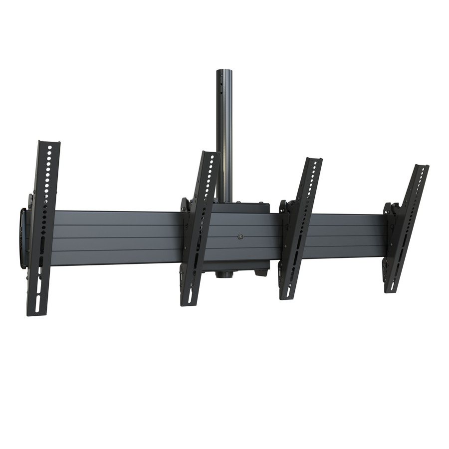 Chief Fusion Large Ceiling Mounted 2x1 Menu Board Ceiling TV Mount - For 40-55 Inch TVS - 400mm Interfaces - Black