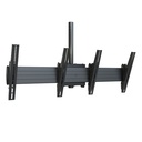 Chief Fusion Large Ceiling Mounted 2x1 Menu Board Ceiling TV Mount - For 40-55 Inch TVS - 400mm Interfaces - Black
