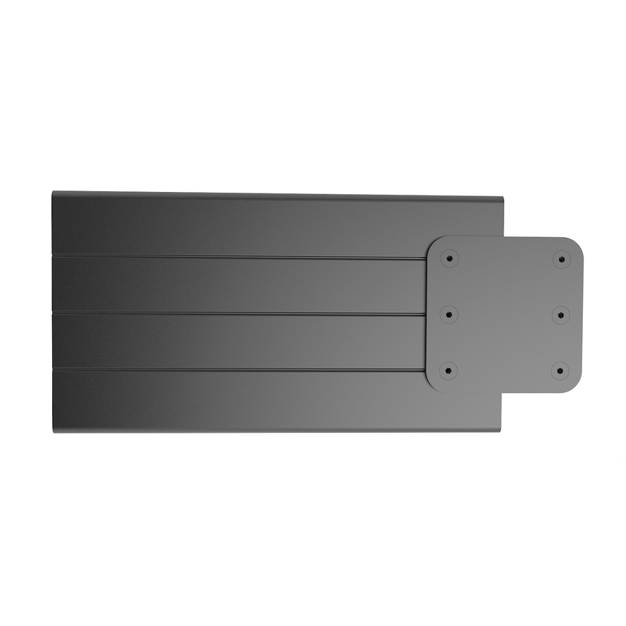 Chief Fusion 20" Freestanding and Ceiling Extension Bracket - For Flat Panel Displays - Black