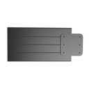 Chief Fusion 20" Freestanding and Ceiling Extension Bracket - For Flat Panel Displays - Black