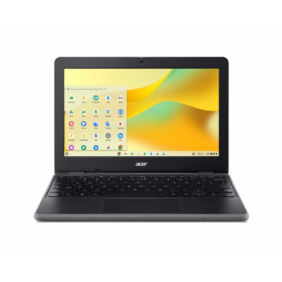 Acer Chromebook 511 C737T C737T-C1R9 11.6" Touchscreen Clamshell Chromebook - HD - 60 Hz - Intel N-Series N150 - 8 GB - 64 GB Flash Memory - English (US) Keyboard - Black