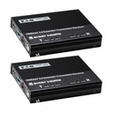 Eaton Tripp Lite Series HDBaseT 3.0 Transmitter and Receiver Kit, HDMI 4K 60 Hz (4:4:4), RS-232, IR Control, Up to 328 ft. (100 m), TAA