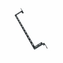 Middle Atlantic Lever Lock Horizontal Angle Bar - 22in Width - 4in Offset