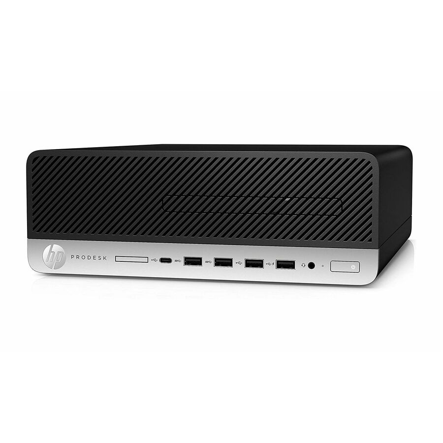 Joy Systems - HP Business Desktop ProDesk 600 G4 Desktop Computer - Intel Core i7 8th Gen i7-8700 - 16 GB - 500 GB SSD - Small Form Factor - Refurbished