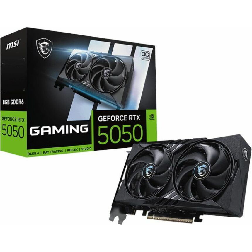 MSI NVIDIA GeForce RTX 5050 Graphic Card - 8 GB GDDR6
