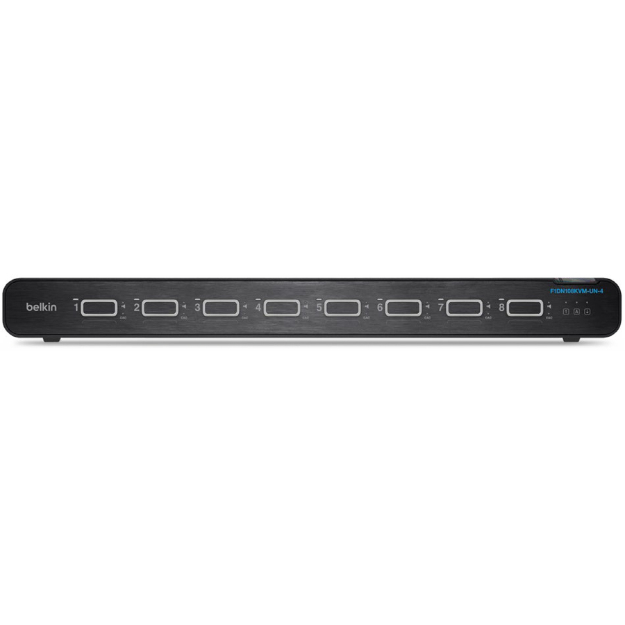 Belkin Universal 2nd Gen Secure KVM Switch, 8-Port Single Head w/ CAC