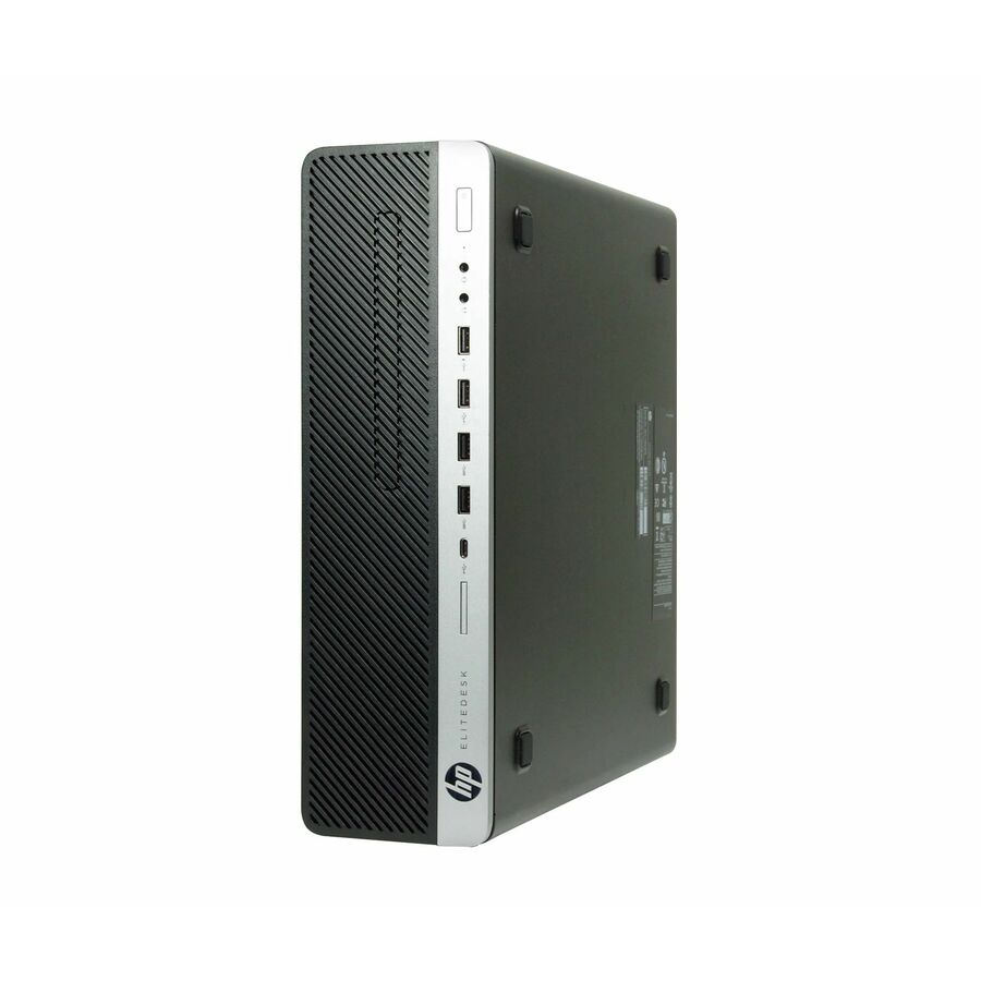 Joy Systems - HP EliteDesk 800 G3 Desktop Computer - Intel Core i5 7th Gen i5-7500 - 16 GB - 256 GB SSD - Small Form Factor - Refurbished