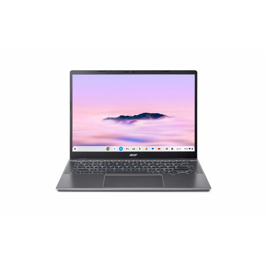 Acer Chromebook Plus 514 CBE594-2 CBE594-2-55RN 14" Clamshell Chromebook - WUXGA - 60 Hz - Intel Core 5 120U - 16 GB - 256 GB PCI Express NVMe 4.0 SSD - English (US) Keyboard - Iron