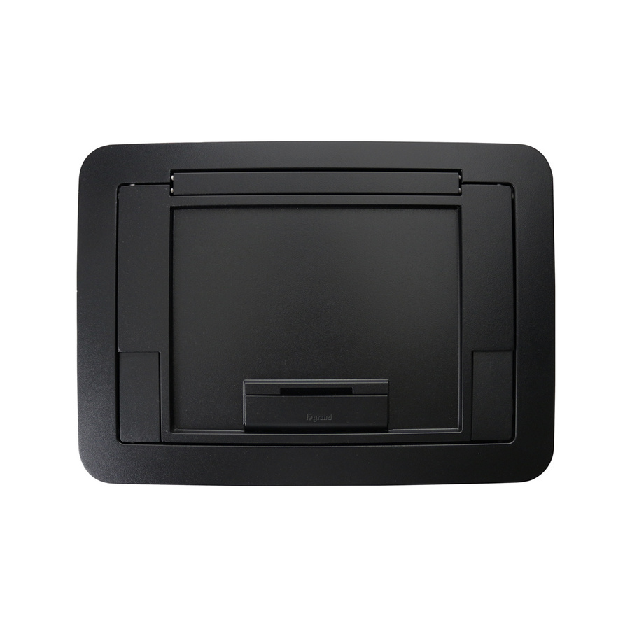 Wiremold Evolution Series EFB45 Floor Box Flush Style Cover with Carpet Insert TR