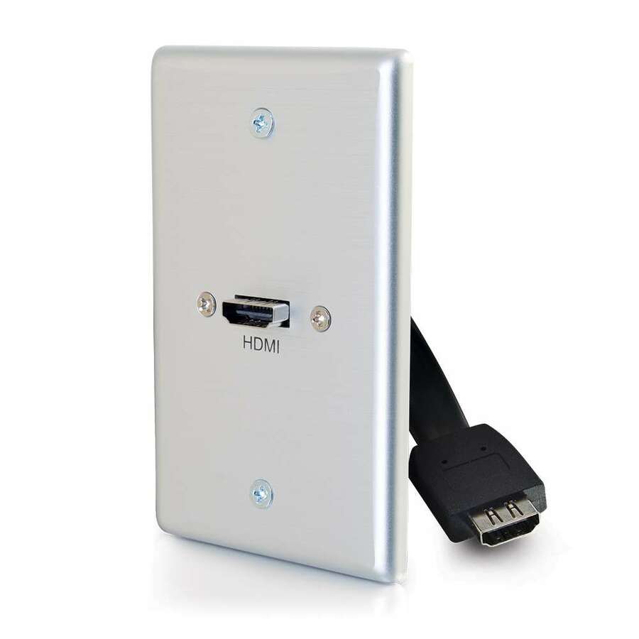 C2G HDMI Wall Plate - Single Gang