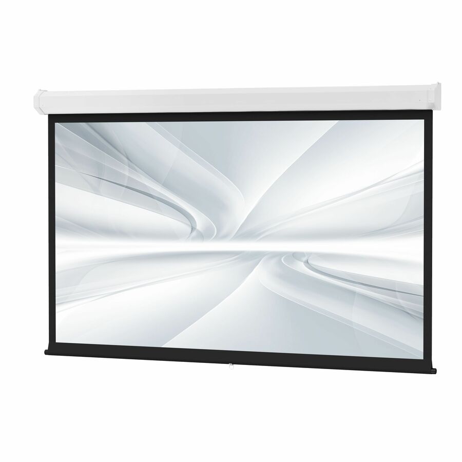 Da-Lite Model C Projection Screen with CSR - Wall/Ceiling Manual Screen - Matte White - 113in Screen - TAA Compliant