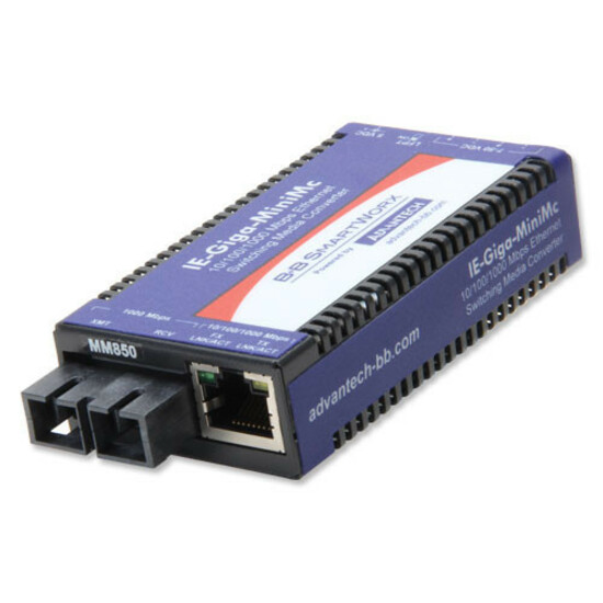 Advantech 10/100/1000Mbps Miniature Media Converter