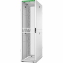 APC NetShelter SX Server Rack Gen 2, 48U, 2258H x 600W x 1200D mm, with Sides, White [TAA]