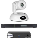 Vaddio EasyIP 20 Video Conferencing Base Kit - With Professional IP PTZ Camera and Switch - White