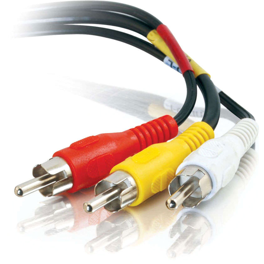 C2G 3ft Value Series Composite Video + Stereo Audio Cable