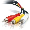 C2G 3ft Value Series Composite Video + Stereo Audio Cable