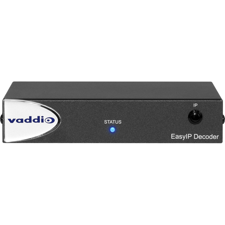 Vaddio EasyIP AV-Over-IP Video Conferencing Decoder - Black