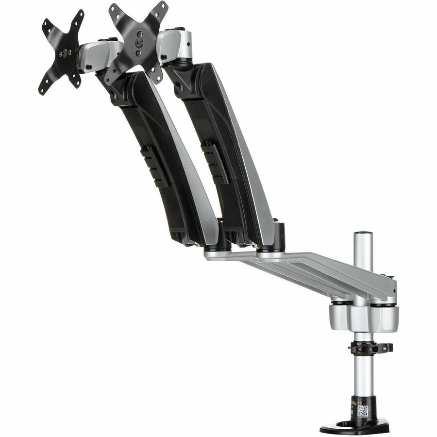 StarTech Desk Mount Dual Monitor Arm, Full Motion Premium Dual Monitor Mount, Up to 30"(19.8lb/9kg) VESA Mount Monitors, Toolless, TAA