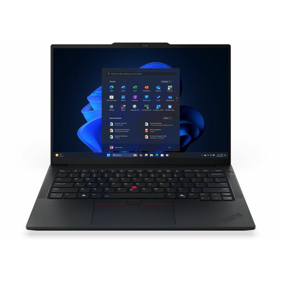 Lenovo ThinkPad E14 Gen 7 21SX0090US 14" Touchscreen Notebook - WUXGA - 60 Hz - Intel Core Ultra 7 2nd Gen 255H - 32 GB - 1 TB SSD - English Keyboard - Black