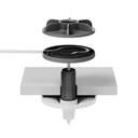Logitech Mic Pod Pendant Mount - Ceiling pendant mount for Rally Mic Pod microphones