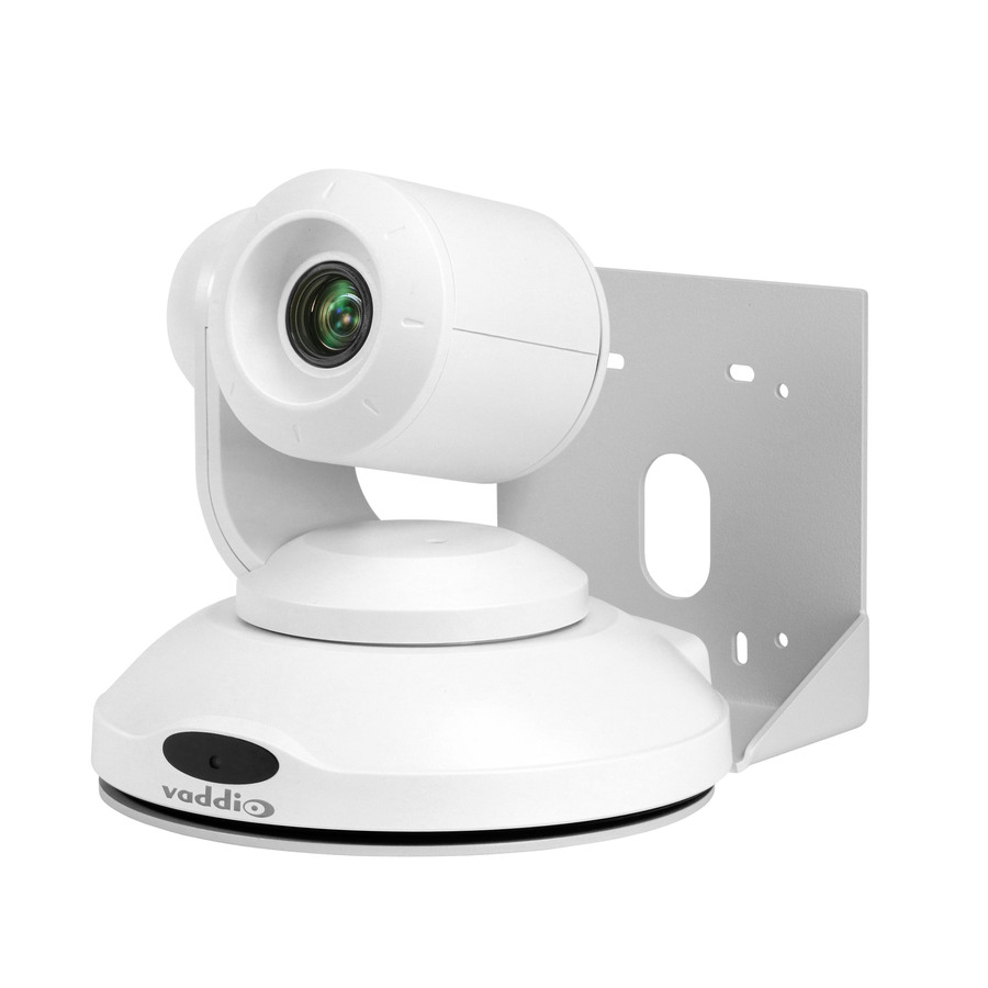 Vaddio EasyIP 10 PTZ Camera - 10x Zoom 1080p 60 - TAA Compliant - White
