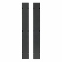 APC NetShelter Cable Management, Vertical Cable Manager, Hinged Covers, for NetShelter SX 750mm W 45U, Set of 2, 109 x 1981 x 13 mm