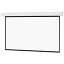 Da-Lite Advantage Electric Screen - Plenum-Rated Case/Trim - High Contrast Matte White - 123in Screen - TAA Compliant