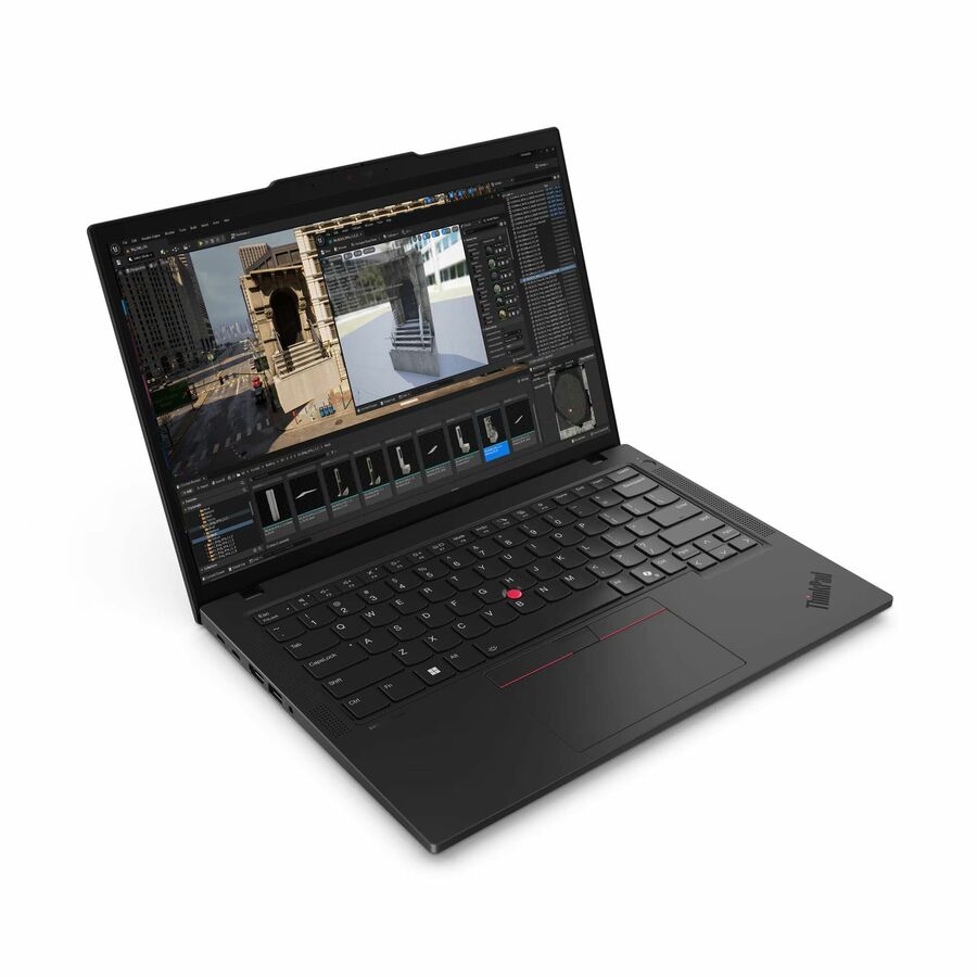 Lenovo ThinkPad P14s Gen 5 21ME0013US 14" Mobile Workstation - 2.8K - 120 Hz - AMD Ryzen 7 PRO 8840HS - 64 GB - 1 TB SSD - English Keyboard - Black