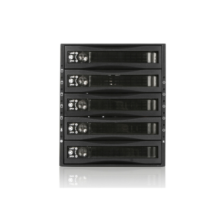 iStarUSA BPU-350SATA-BPL Drive Bay Adapter Internal - Black
