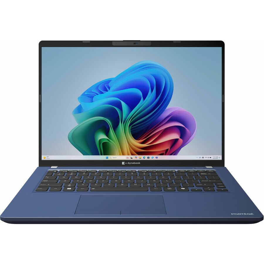 Dynabook Portege Z40L Z40L-N 14" Touchscreen Copilot+ PC Notebook - WUXGA - Intel Core Ultra 5 226V - 16 GB - 512 GB SSD - English (US) Keyboard - Dark Blue Metallic